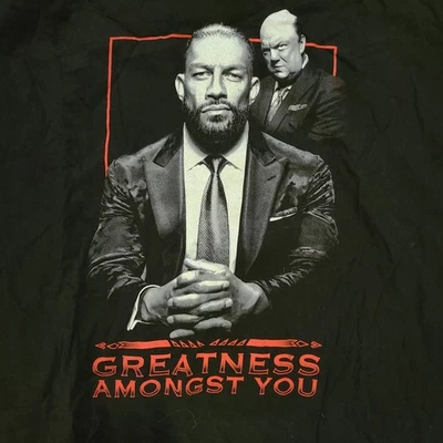 Roman Reigns Greatness Amongst You T-Shirt 5XL WWE Bloodline OTC Tribal Chief - Image 1 of 4