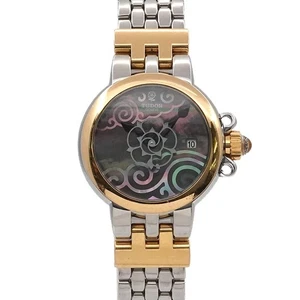 TUDOR Clair De rose 35101 Automatic YG Black Shell Dial Ladies 90290177 - Picture 1 of 6