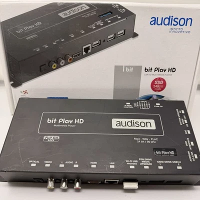 Audison Bit Play HD w/ 240gb SSD - Multimedia Player - Complete & Tested - Image 1 of 4