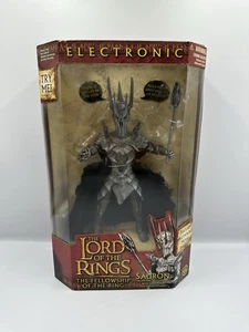 The Lord Of The Rings The Fellowship Of The Ring Sauron Electronic Figure Toybiz - Picture 1 of 7