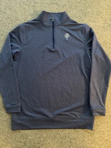 MAGLIONE PETER MILLAR QUARTER ZIP RAGAZZO L/S TAGLIA L (11-12) USATO IN OTTIME CONDIZIONI - Foto 1 di 6