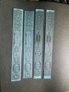 Cuatro estampillas antiguas de ingresos del tabaco de Estados Unidos serie 125 MNH - Imagen 1 de 8