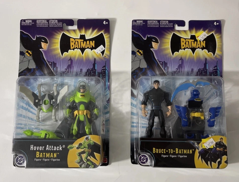 Mattel The Batman Bruce-to-batman 6in Action Figure 2004 - DC Comics