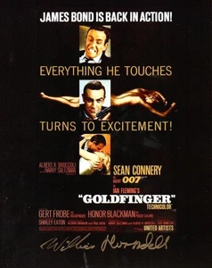 Film Autograph: WILLIAM HURNDELL (James Bond: Goldfinger) Signed Photo - Imagen 1 de 1