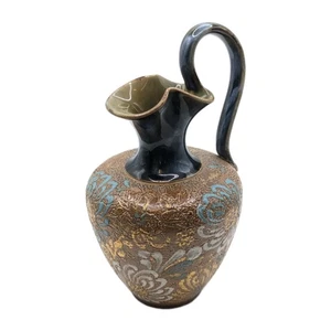 Royal Doulton Lambeth Slaters Patent-Tapestry-Handled Ewer Jug Pitcher #2 - Picture 1 of 5