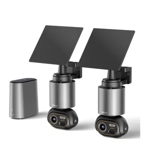 Solar Outdoor8MP Cameras Surveillance Exterieur, 2-Cam Kit,4K Color Night Vision - Picture 1 of 16