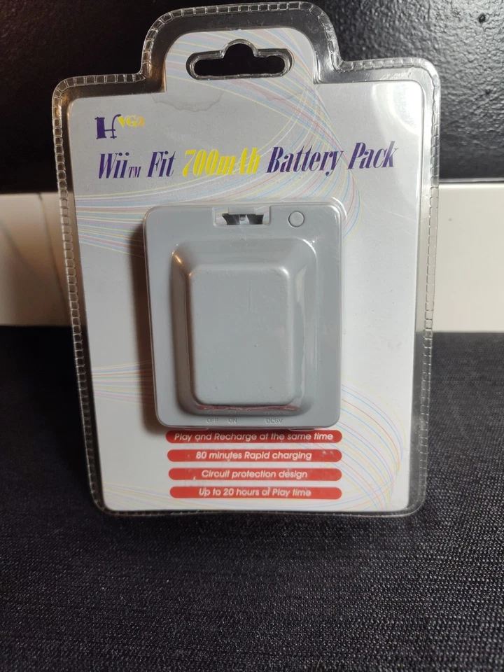 Batería Wii Fit 700mAh HVG2 NUEVA SELLADA Raro Encontrar Foto 1 de 4