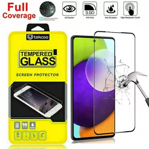 For Samsung Galaxy A02S A12 A32 A42 A52 A72 5G Tempered Screen Protector Cover - Picture 1 of 12