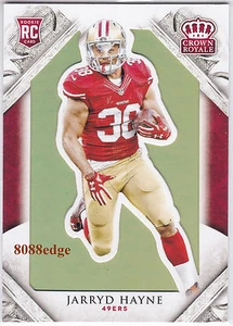 Tarjeta de novato Crown Royale Hobby 2015 #115: Jarryd Hayne #67/99 Gold 49ers/Anguilas - Imagen 1 de 1