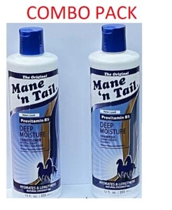 JUEGO DE CHAMPÚ Y ACONDICIONADOR HIDRATANTE PROFUNDO MANE 'N TAIL - 355 ML - ¡NUEVO-RÁPIDO POST REINO UNIDO! - Imagen 1 de 2