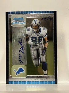 2005 Bowman Chrome /199 Mike Williams #225 Rookie Auto RC - Picture 1 of 2