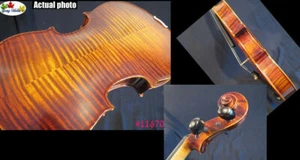 Guarneri style SONG Brand Master 16" viola,flames maple back perfect sound 11670 - Picture 1 of 9