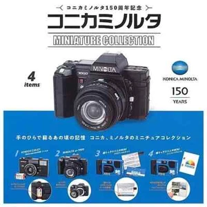 Konica Minolta Miniature Collection Complete Set of 4 Types Capsule Toy japan - Picture 1 of 3