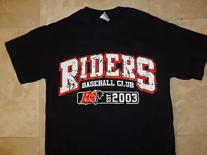 Nueva Camiseta de Béisbol Sin Etiquetas Negra Frisco Rough Riders Ligas Menores Adulto S - Imagen 1 de 8