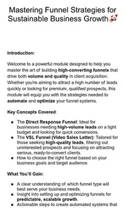 Mastering Funnel Strategies - Picture 1 of 1
