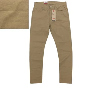Levi's 512 Slim Taper Men's Pants Lightweight Khaki Chino Pants Stretch Fit - Picture 1 of 14