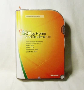 Microsoft Office Home and Student 2007 Word Excel PowerPoint OneNote mit Schlüssel - Bild 1 von 3