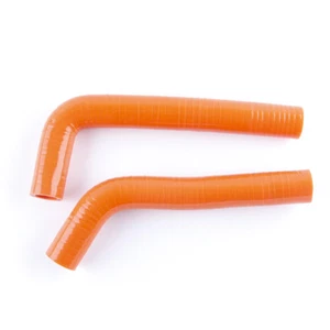 Manguera refrigerante radiador silicona naranja para YAMAHA YFZ 450 YFZ450 04 05 06 07 08 - Imagen 1 de 3