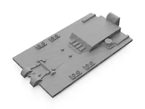 Star Wars Tie Bomber Replacement Canopy Hatch Door Replacement Reproduction - Picture 1 of 11