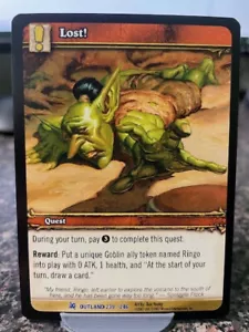 World of Warcraft Single Card Lost! Quest Rare 239/246 - Picture 1 of 2