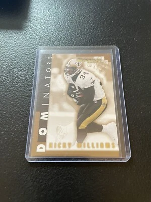 2000 Donruss Dominators New Orleans Saints Football Card #17 Ricky Williams/5000 - Image 1 of 2