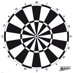 Dart - Zielscheibenauflage, ca. 60 cm - Bild 1 von 1