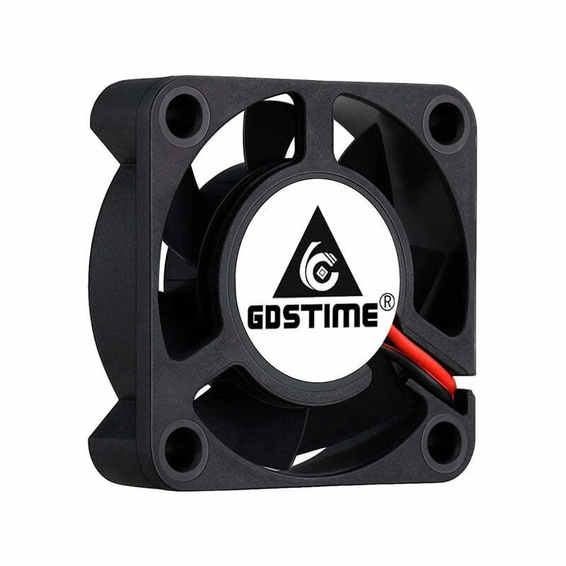 GDSTIME DC 24V 40x40x10 Axial Fan GDA4010 7 Blades Dual Ball Bearing 7500RPM .9W