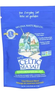 CELTIC SEA SALT FINE GROUND 1/4 POUND - Picture 1 of 4