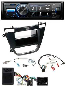 JVC Bluetooth Lenkrad USB DAB Autoradio für Opel Insignia ab 08 schwarz - Bild 1 von 12