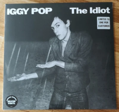 IGGY POP ‎– UK 2017 *SILVER Vinyl/SEALED* Reissue LtdEd HMV LP: The Idiot. UMC - Image 1 of 4