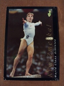 1992 KIM ZMESKAL CLASSIC WORLD CLASS ATHLETES CARD #25 TEAM USA GYMNASTICS US