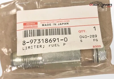 ISUZU GENUINO - Limitador de combustible de presión para NPR NQR NR 4HK1 5,2 L 2005-2007 Foto 1 de 4