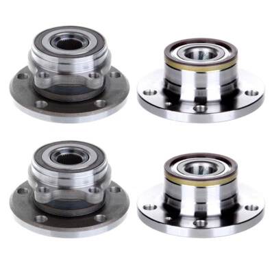 4x Front Rear Wheel Hub Bearings For Volkswagen Golf Jetta Passat CC Audi Q3 - Изображение 1 из 4