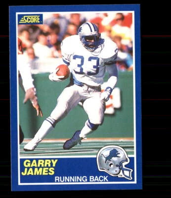 1989 Score #94 Garry James Detroit Lions - Image 1 of 2