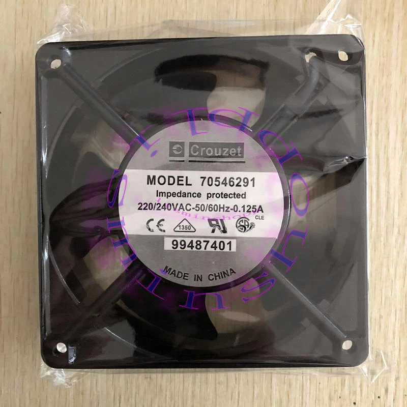 Crouzet 70546291 AC220V 50/60Hz 0.125A 12038 High-end equipment AC axial cooling - Image 1 of 1