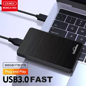 1TB 2TB USB 3.0 Externe Festplatte Mobile Tragbare SATA Festplatte für Laptop PC - Bild 1 von 12