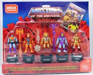 Les Maitres de l'Univers - Mega Construx - Battle for Eternia 5-pack : He-Man, S