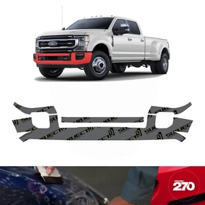 20-22 Super Duty F-250 350 Pre Cut Front Bumper Paint Protection Clear Film PPF - Picture 1 of 7