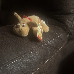 Pound Puppies Tan Puppy 6.5"H Clip-on Classic 80’s Collection New W Tags - Picture 1 of 1