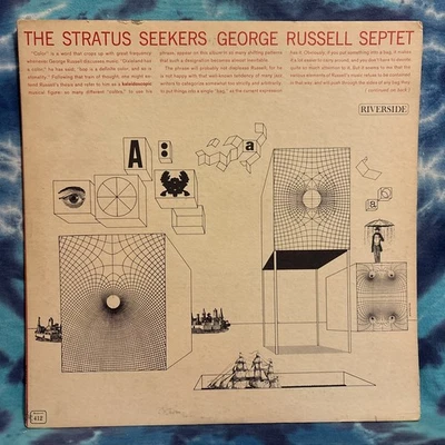 George Russell Septet LP The Stratus Seekers RIVERSIDE Mono DG Original 1962 Foto 1 de 4