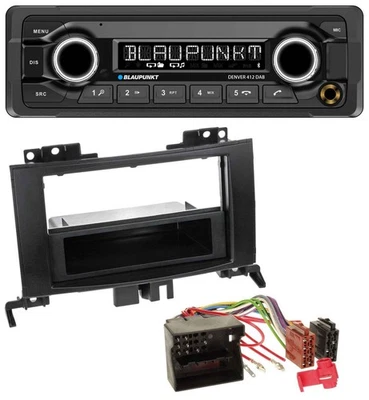 Blaupunkt Bluetooth DAB MP3 USB Autoradio für Mercedes Sprinter ab 06 schwarz - Bild 1 von 4