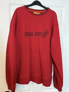 Bear Grylls Craghoppers Red Pullover Hoodie Men's Size XL - Picture 1 of 5