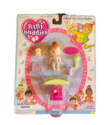 Muñecas Baby Buddies Check Up Time Baby Vintage 90’s 1994 Blonde Baby de Kenner Foto 1 de 2