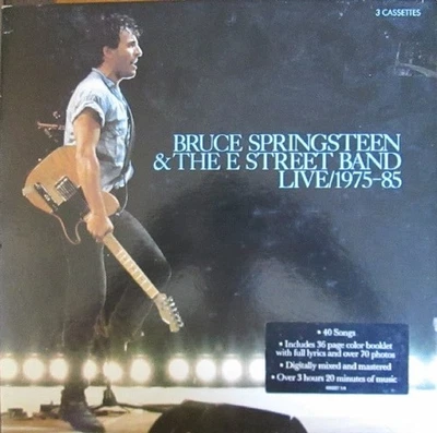 Bruce Springsteen and The E-Street Band - Live/1975-85 (3xCassettes, Album, Box) - Image 1 of 4