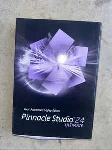 NEW Pinnacle Studio 24 Ultimate Video Editor New Sealed - Photo 1/3