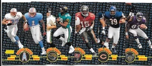 EDDIE GEORGE MARK BRUNELL TAYLOR RC 1998 TOPP STADIUM CLUB DOULE THREAT SET LOT - Picture 1 of 1