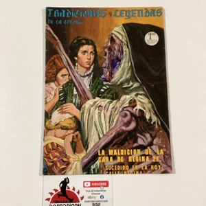 1972 BANDES DESSINÉES ESPAGNOLES TRADICIONES Y LEYENDAS DE LA COLONIA #607 HORREUR MEXIQUE - Photo 1/7