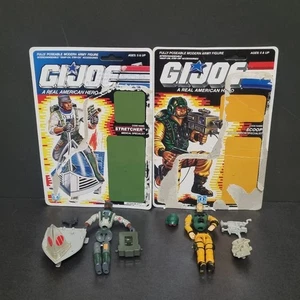 Gi Joe Scoop & Stretcher ARAH 89-88 Hasbro Vintage Action Figure + Filecard GC - Picture 1 of 12