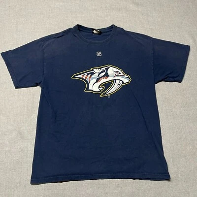 Vintage Nashville Predators Shirt Adult Medium Shea Weber Reebok NHL Hockey - Image 1 of 4