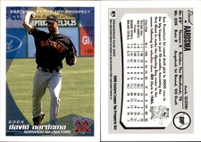 David Aardsma 2005 Grandstand Eastern League Top Prospects #NNO Card